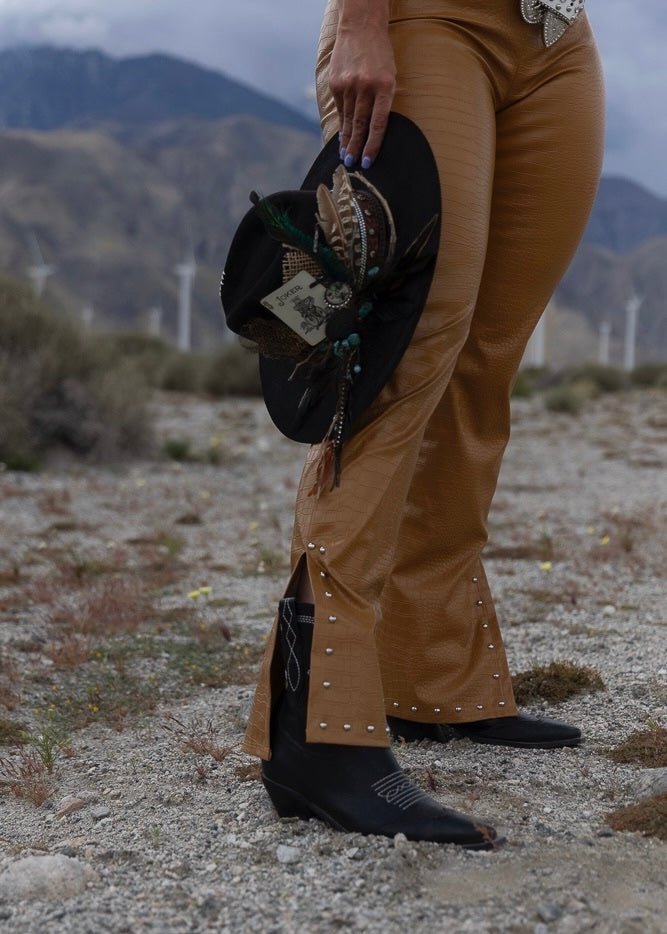 Joker Always Wins: One-of-a-Kind Boho Hat by Sherri Baldy