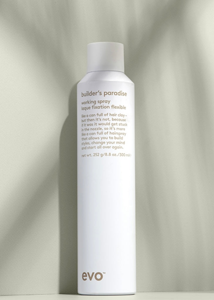 Evo Builder’s Paradise Working Spray