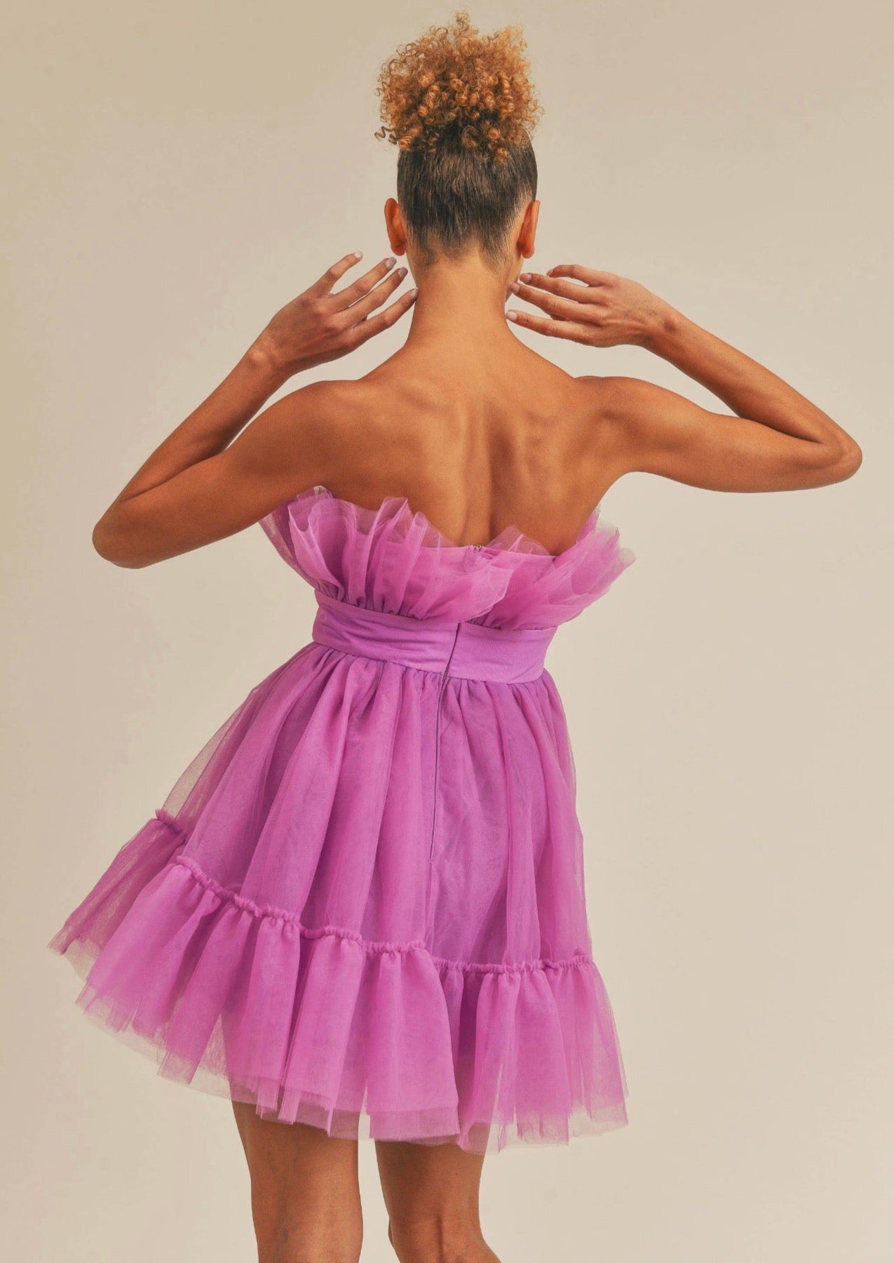 Life of the Party Tulle Mini Dress