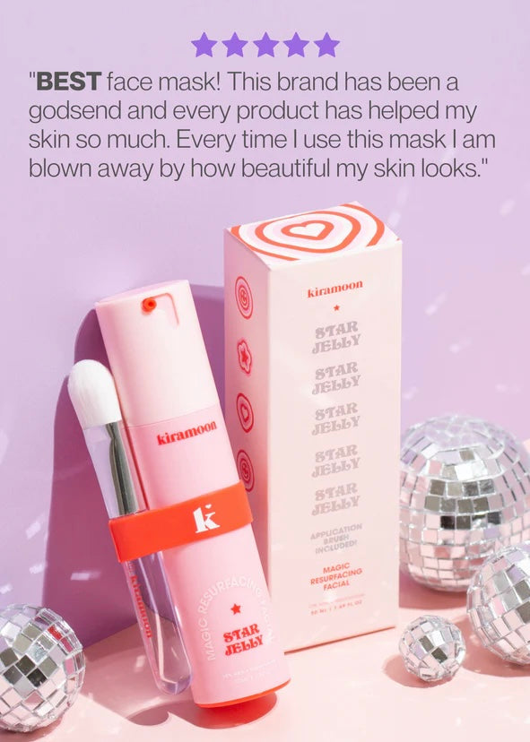 Kiramoon Star Jelly Instant Radiance Exfoliating Mask
