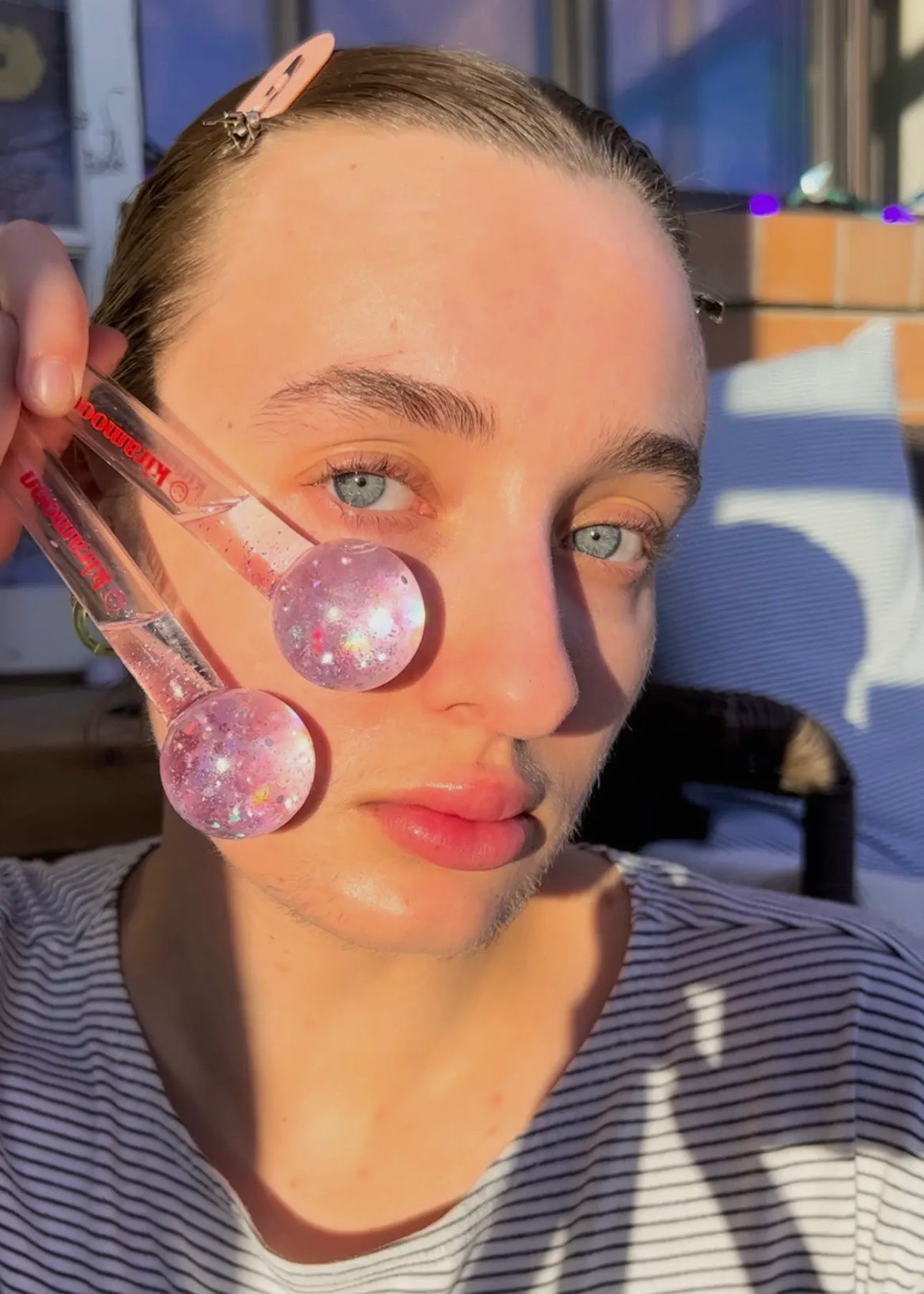Kiramoon Moon Globes Glittery Facial Ice Rollers
