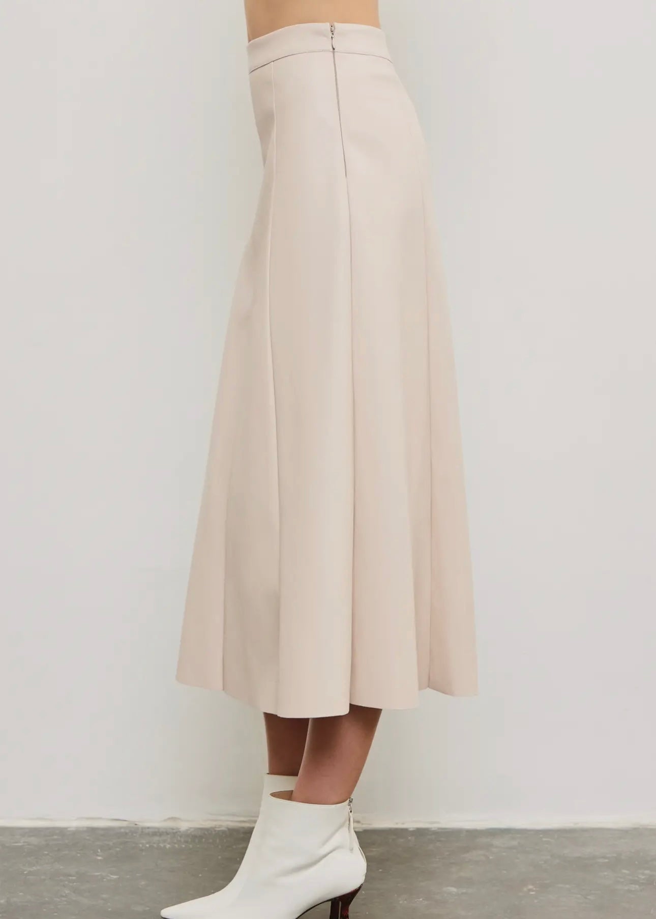 Living in Lumina Leather Skirt