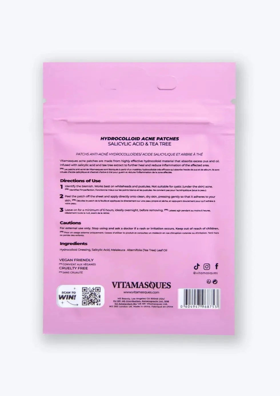 Hydrocolloid Acne Patches Salicylic & Tea Tree