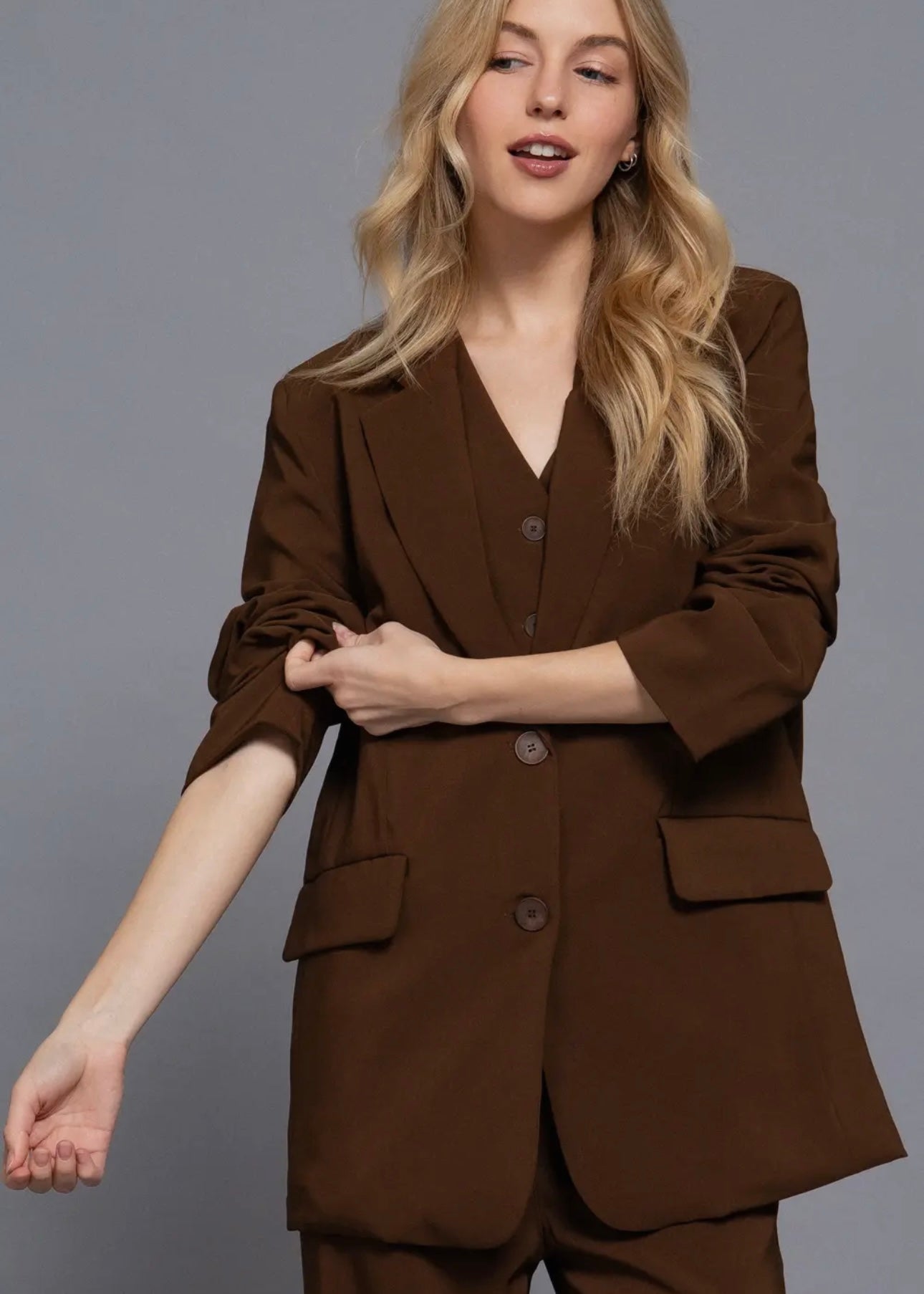 Standing on Business Oversized Blazer