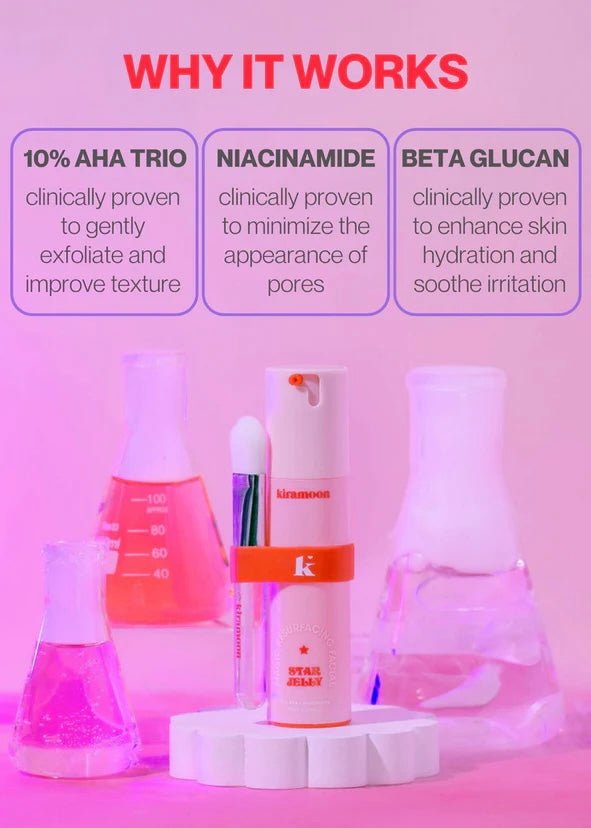 Kiramoon Star Jelly Instant Radiance Exfoliating Mask