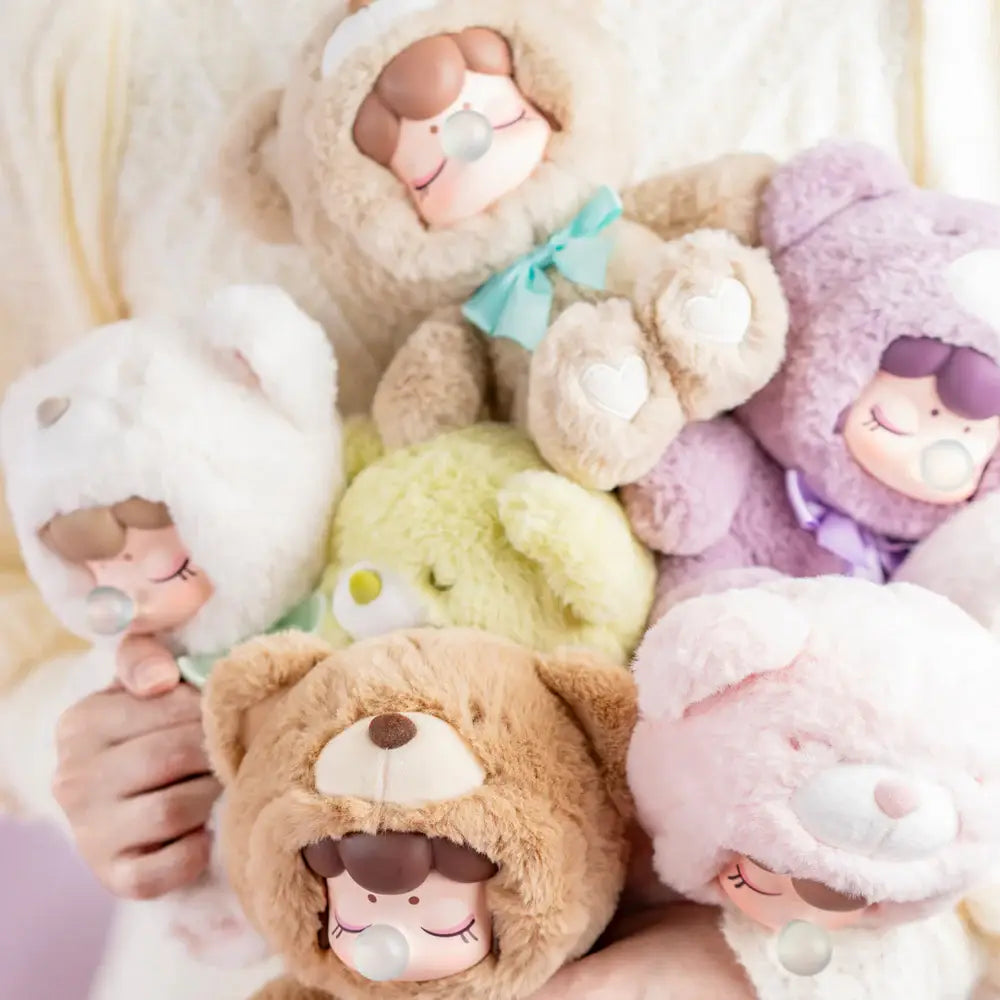 Nanci Shining Bear Plush Blind Box – Pastel Kawaii Collectible Doll by Rolife