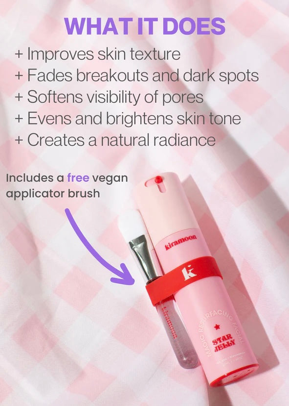 Kiramoon Star Jelly Instant Radiance Exfoliating Mask
