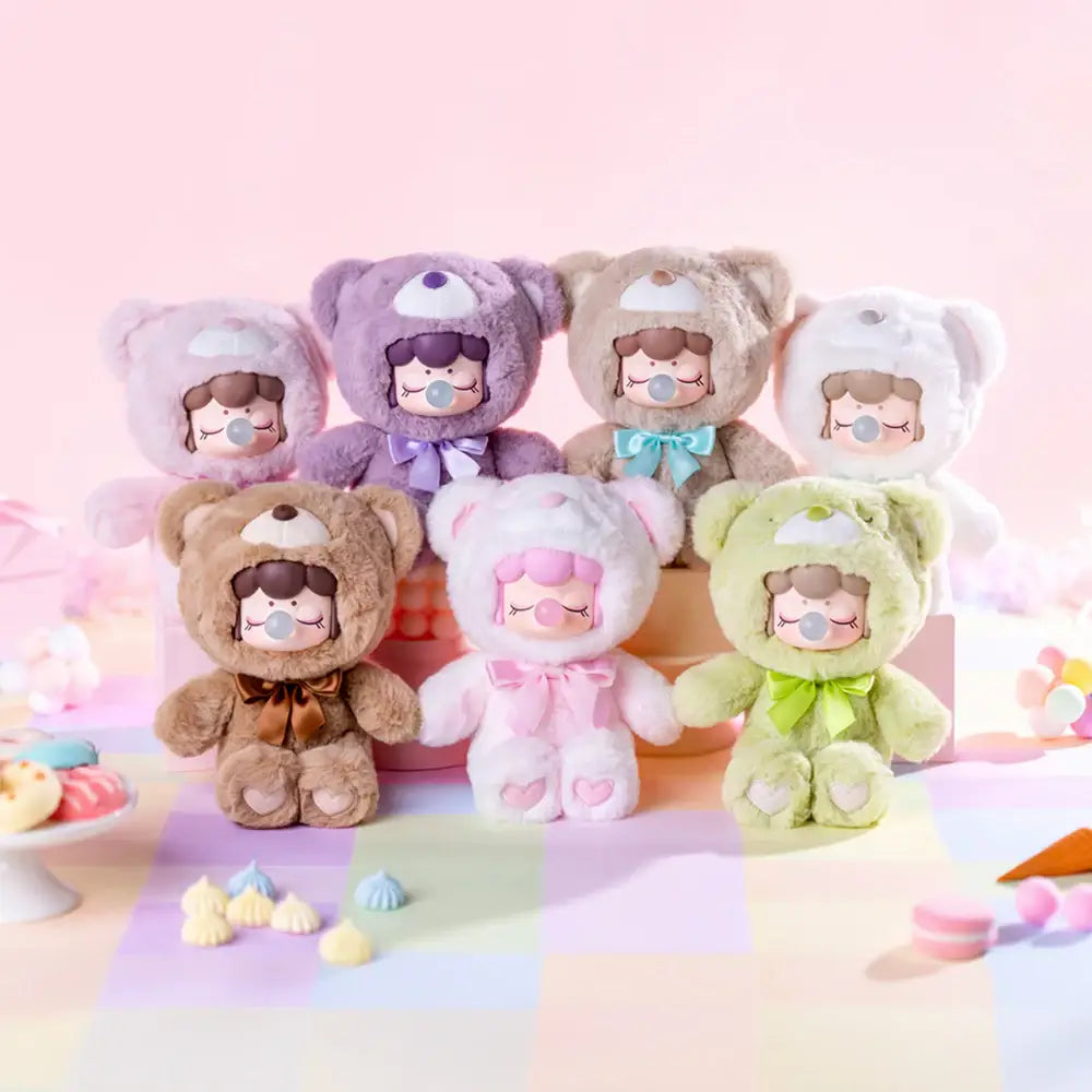 Nanci Shining Bear Plush Blind Box – Pastel Kawaii Collectible Doll by Rolife