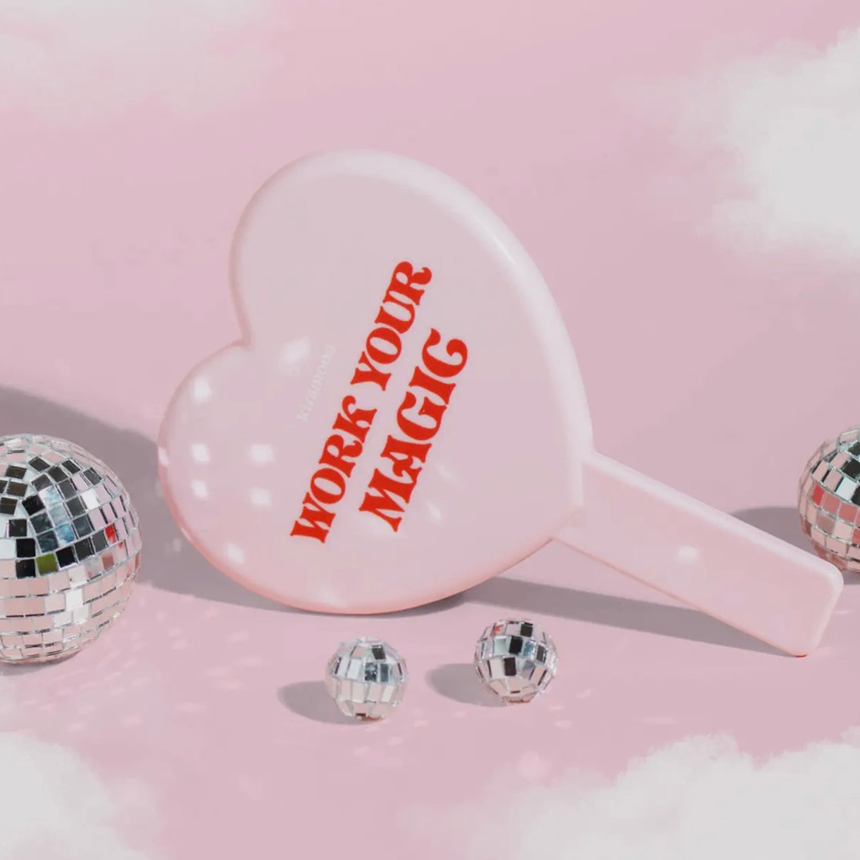 Kiramoon "Work Your Magic" Heart Mirror
