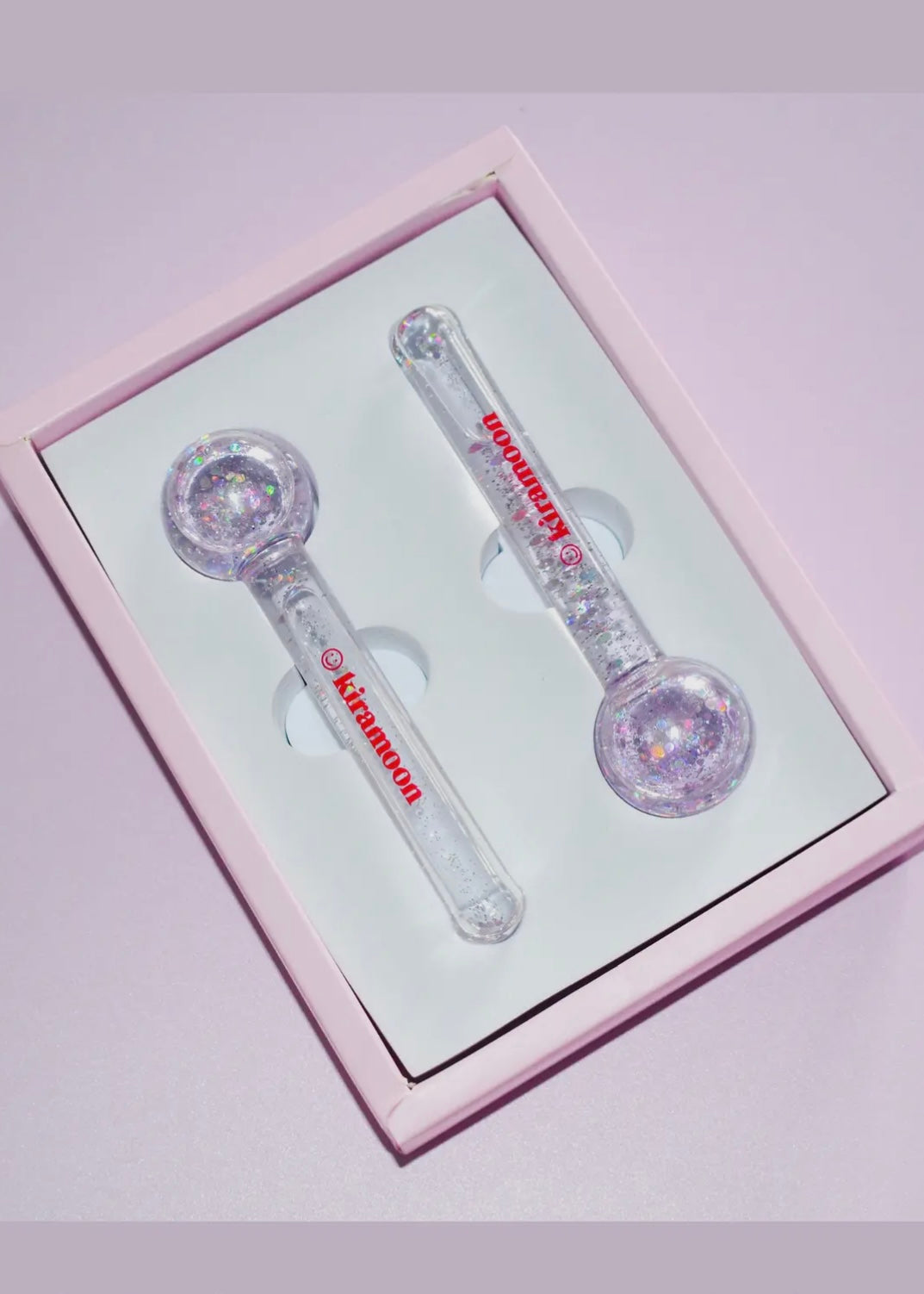 Kiramoon Moon Globes Glittery Facial Ice Rollers