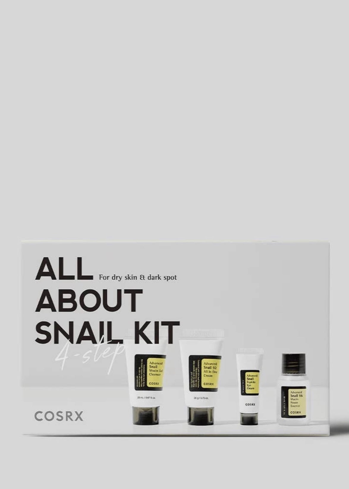 COSRX ALL ABOUT SNAIL KIT 4-step