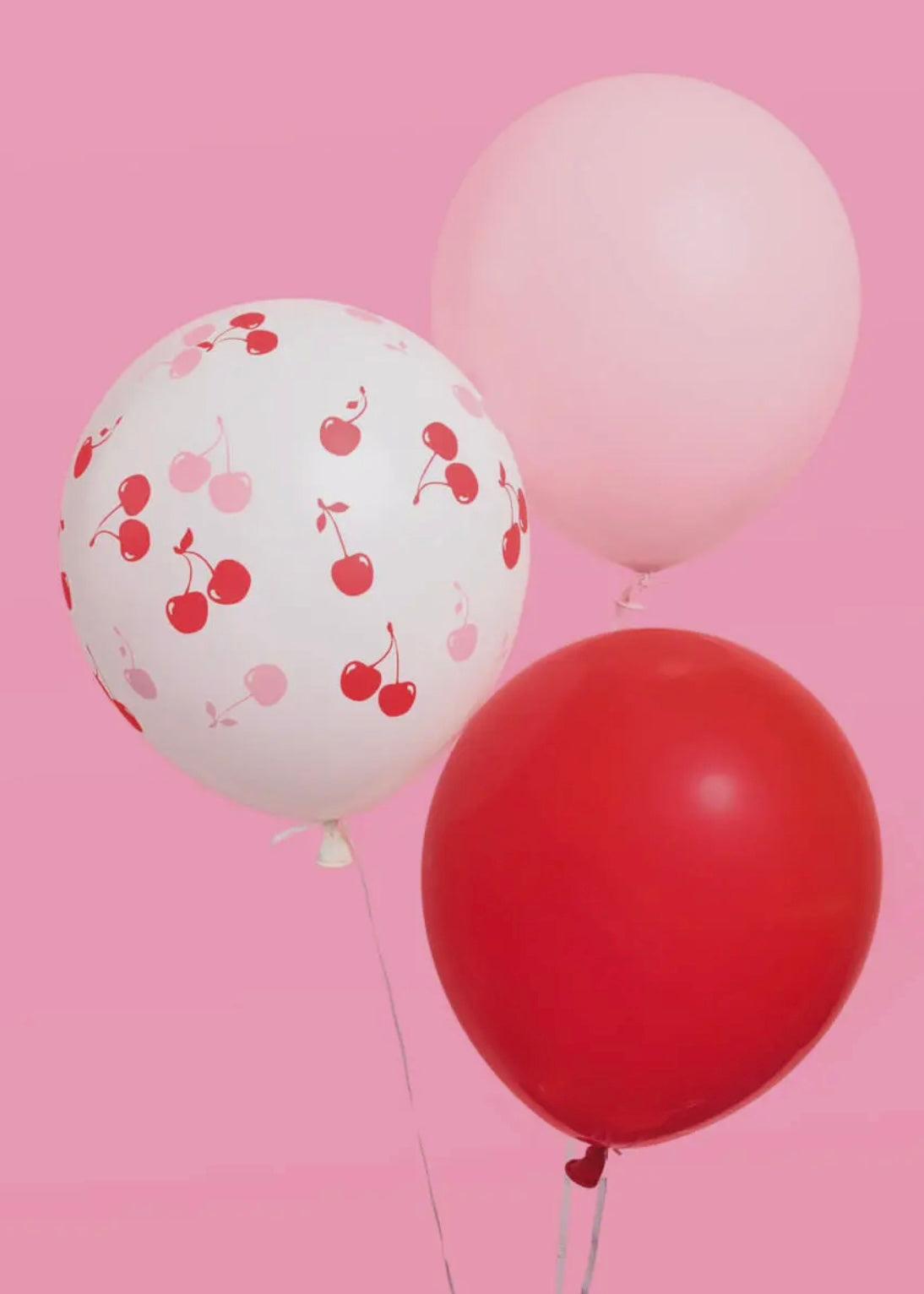 Ma Cherie Cherry Latex 12" Balloons - 24 Pack