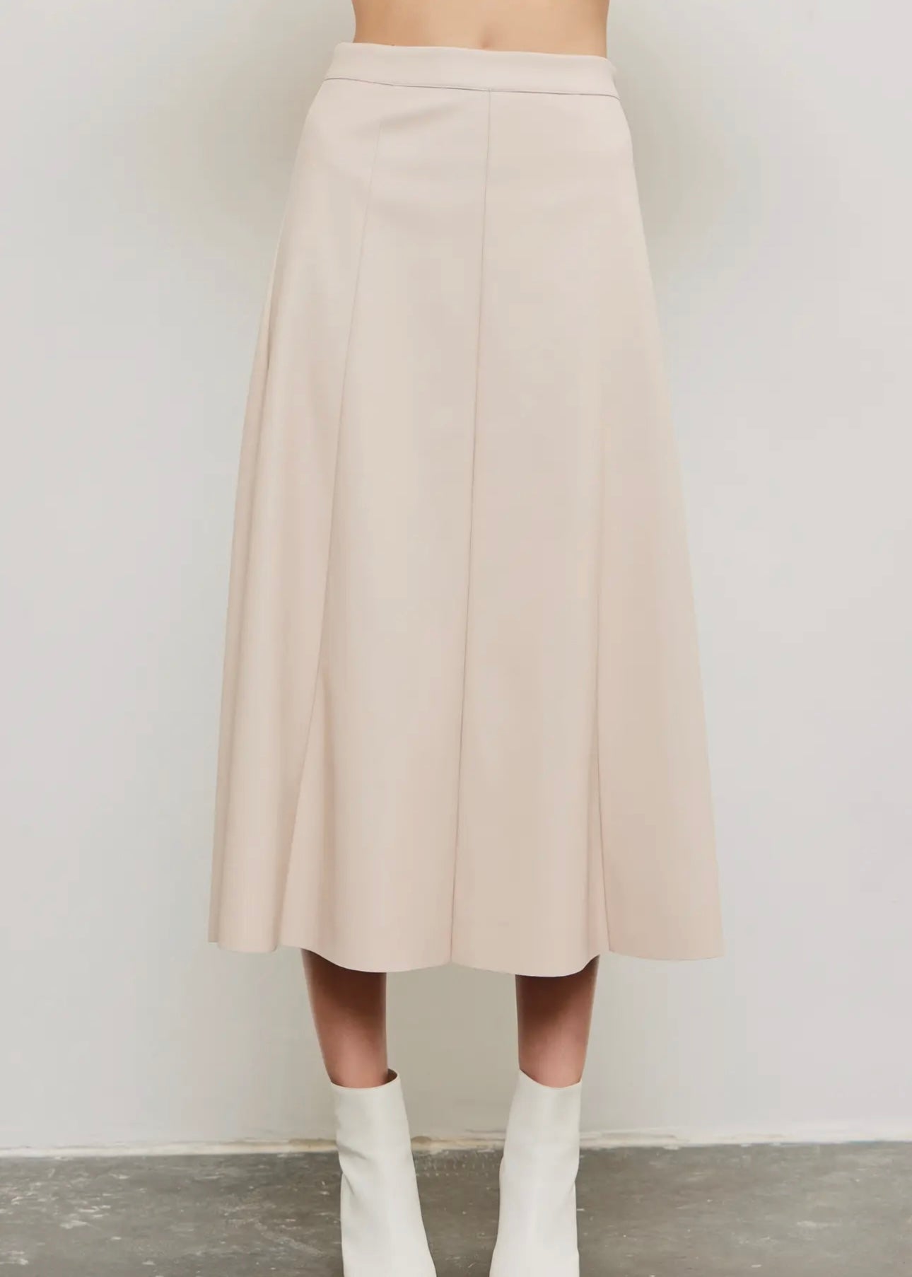 Living in Lumina Leather Skirt
