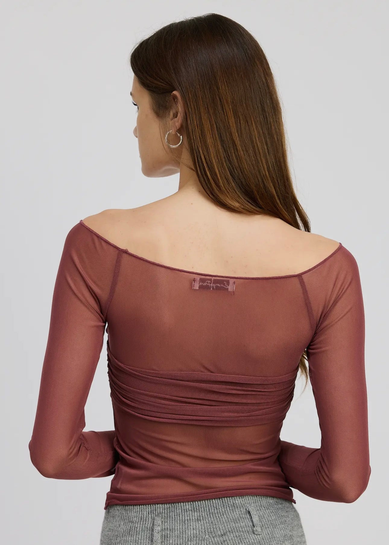 High Class Vibe Sheer Longsleeve