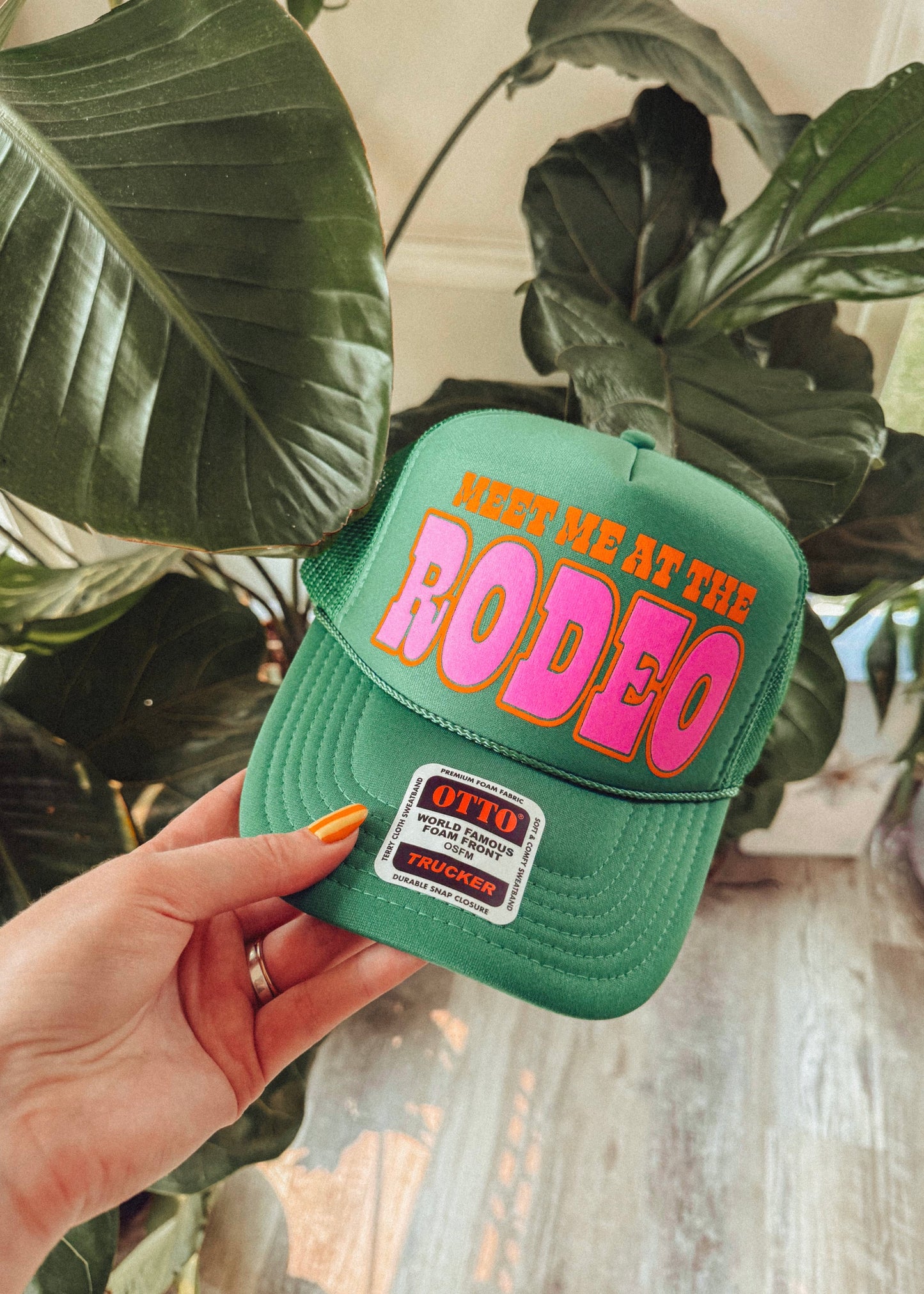 Meet Me At The Rodeo, Western Trucker Hat