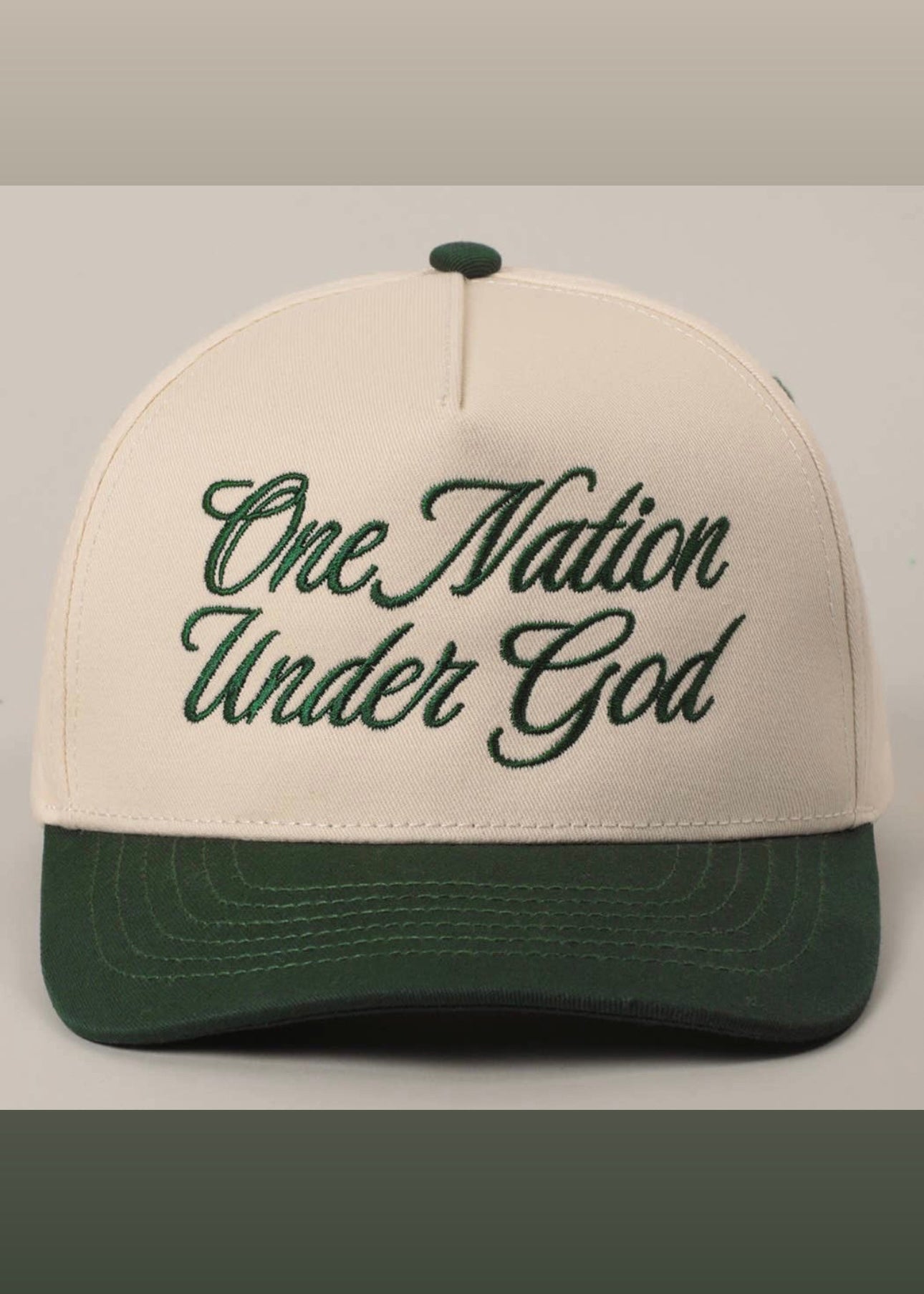 One Nation Under God Two-Tone Trucker Hat