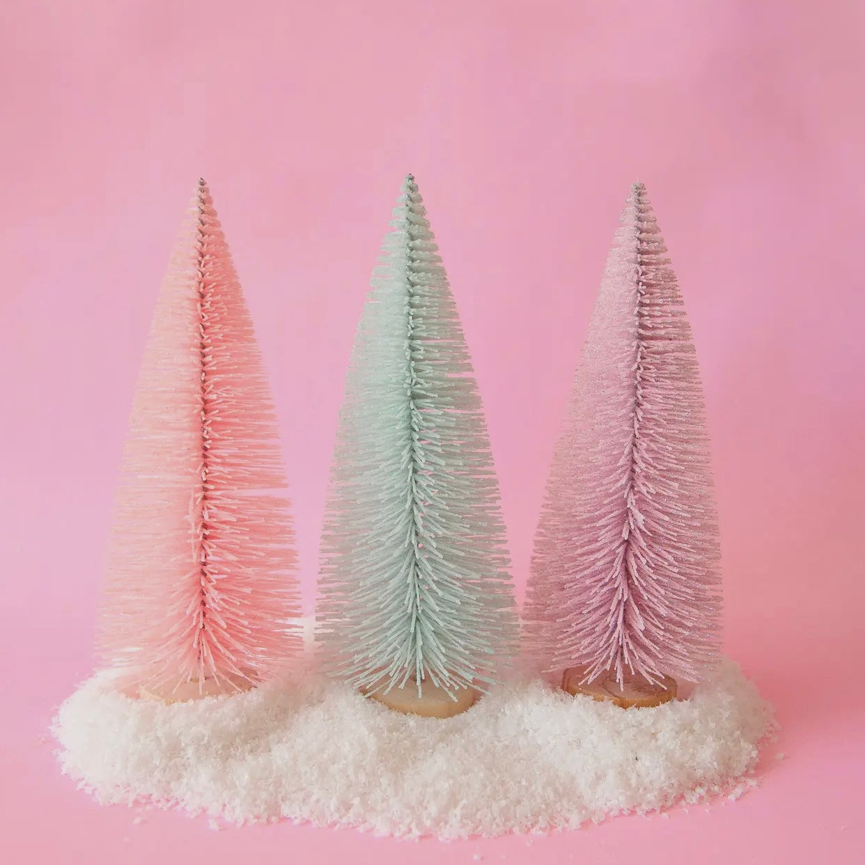 Bottle Brush Tree - 9" & 13" in Mint
