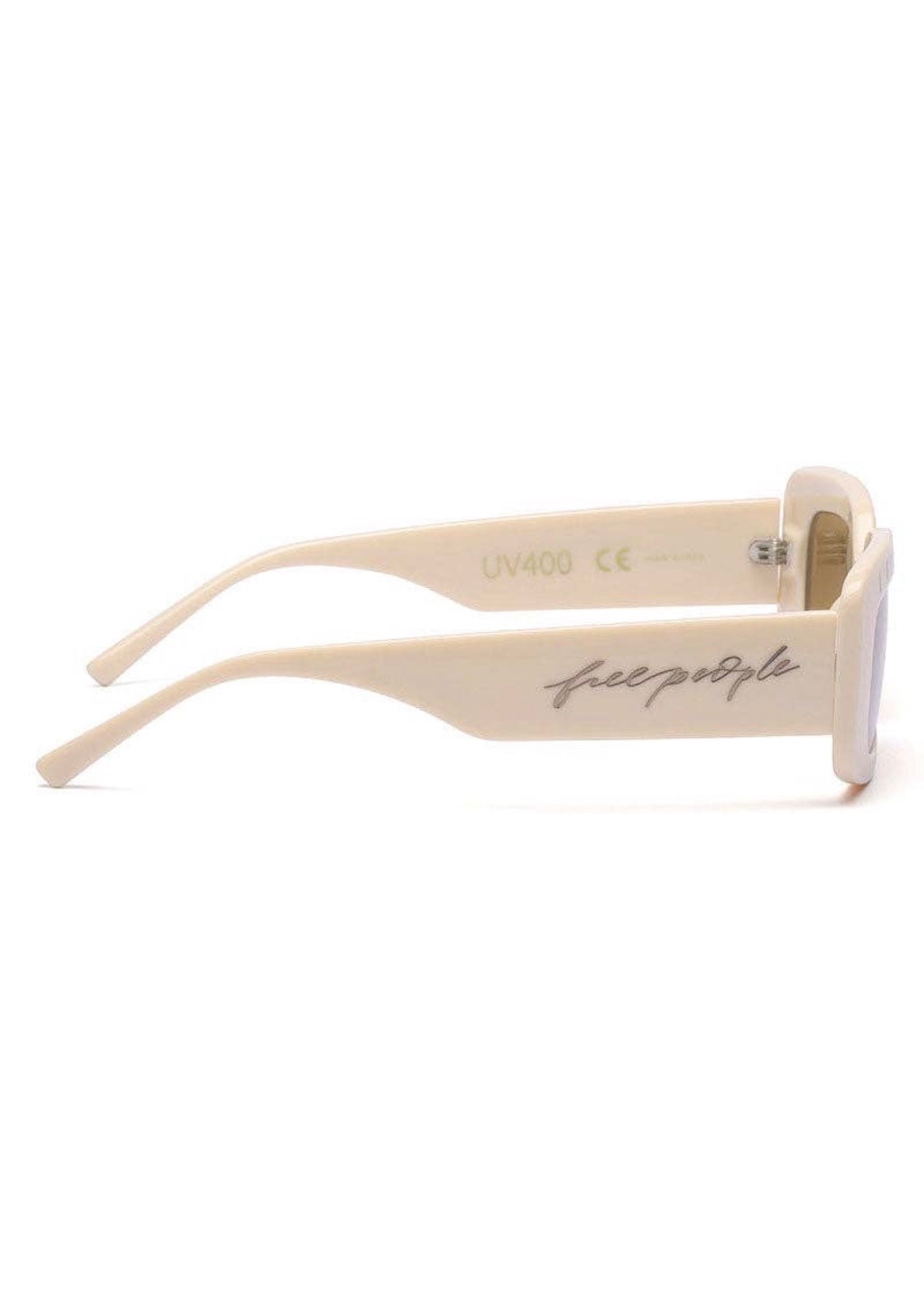 Exclusive INDY x Free People Unisex Sunglasses – I Got My Eye On You Creamy Blush