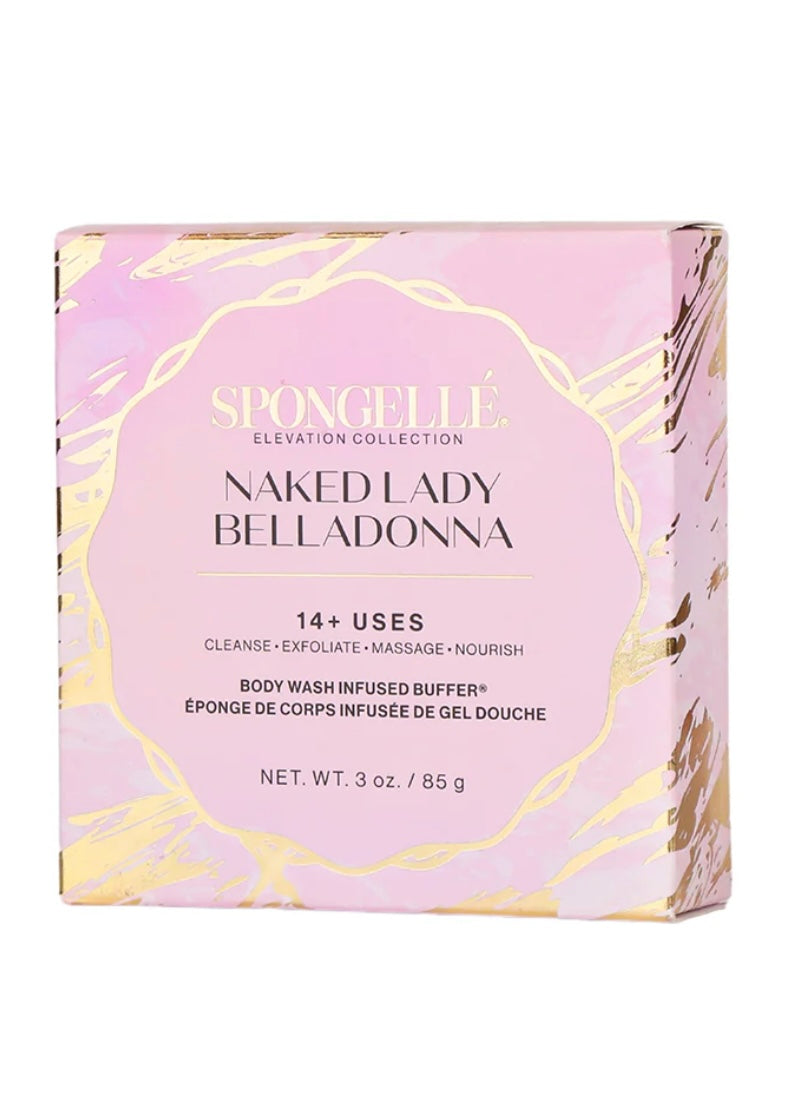 Spongellé Elevated Collection Naked Lady Belladonna Body Wash Infused Buffer