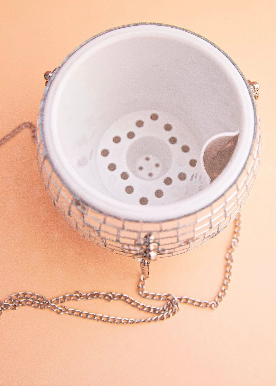 Dancing Queen 8" Disco Ball Hanging Planter