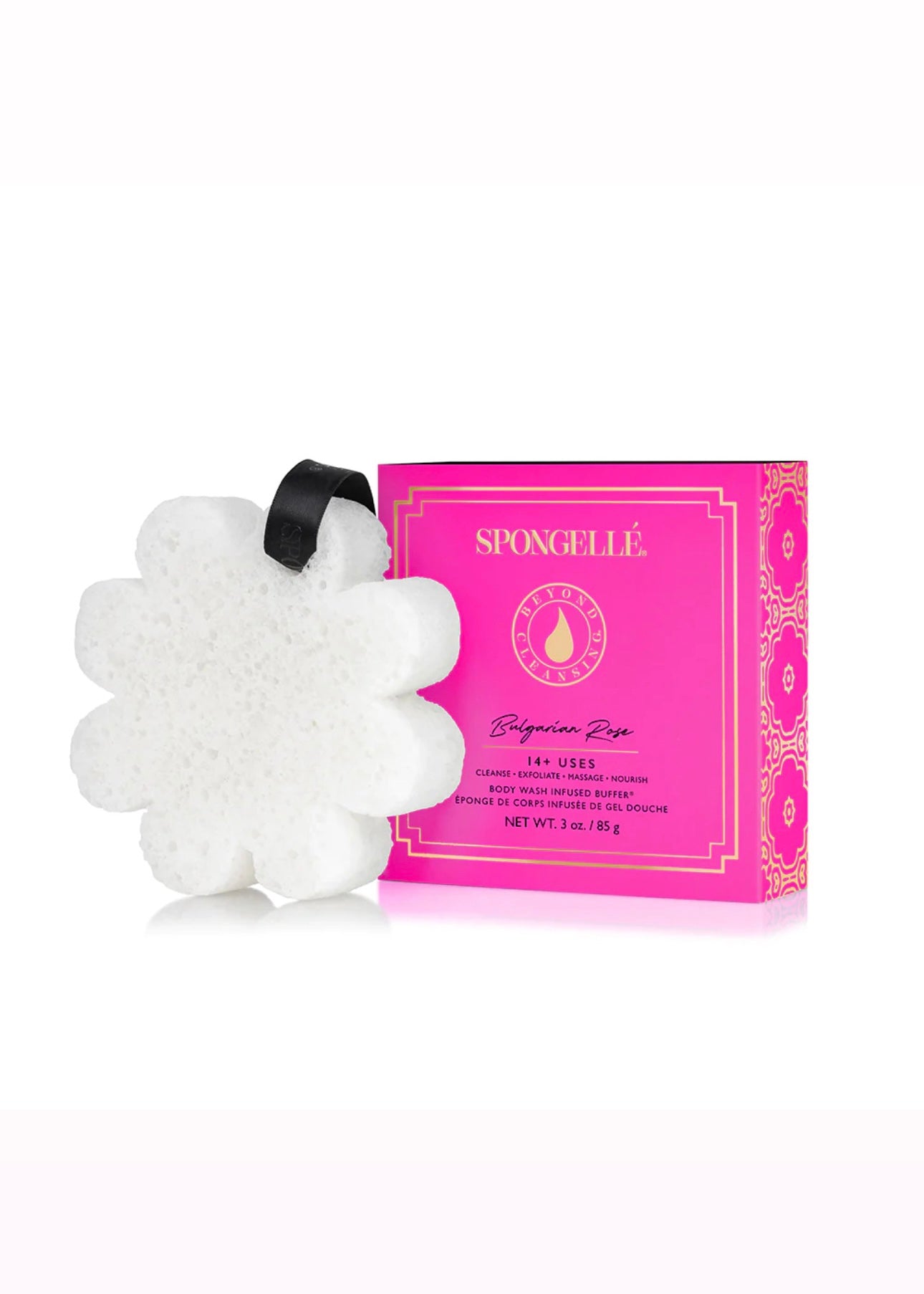 Spongellé Bulgarian Rose Body Wash Infused Buffer