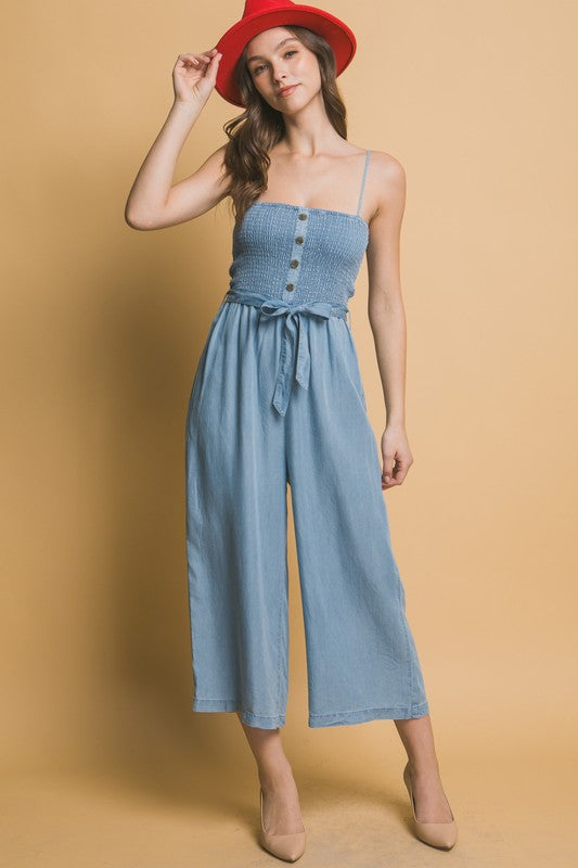 Flowers in Bloom Wide Leg Jumpsuit