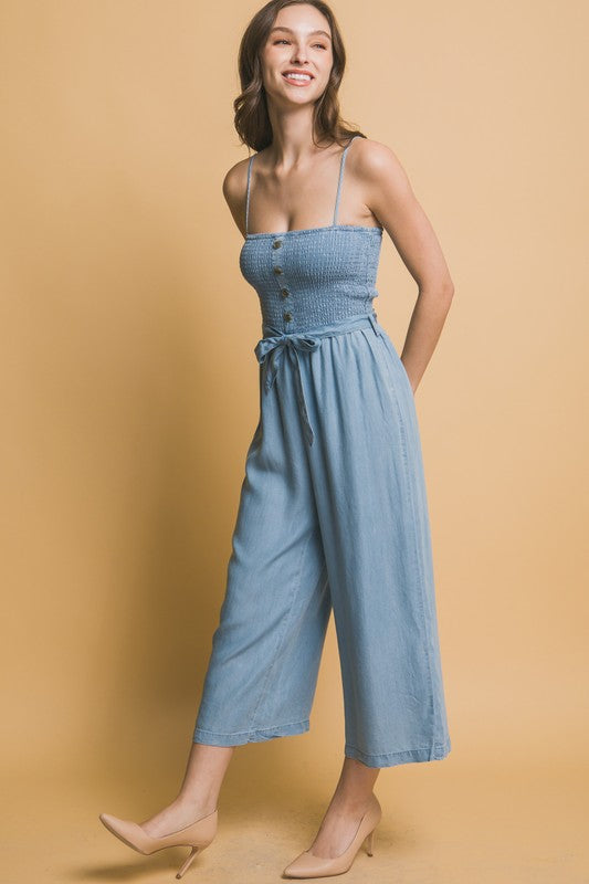 Flowers in Bloom Wide Leg Jumpsuit