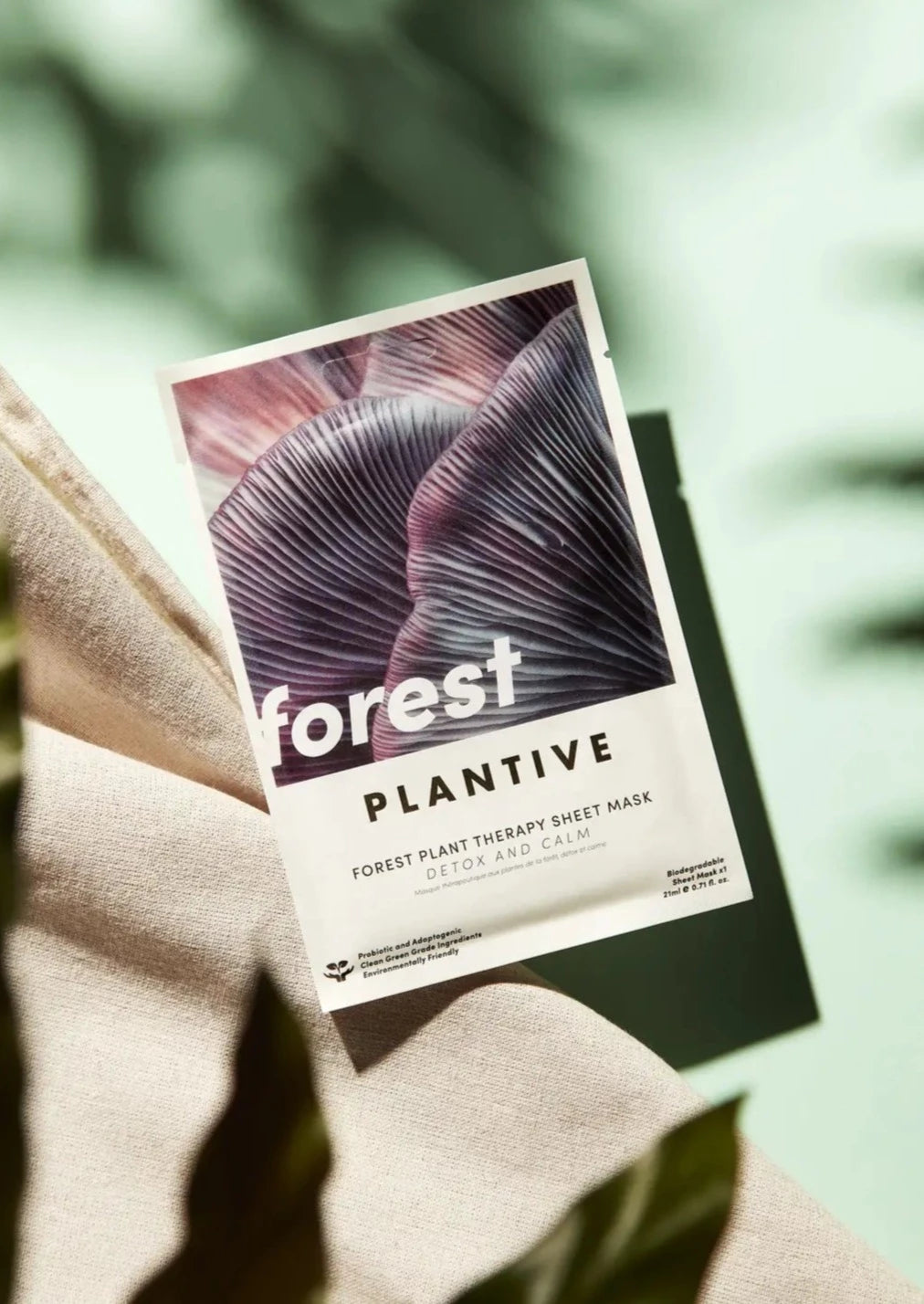 PLANTIVE Forest Plant Therapy Biodegradable Face Sheet Mask