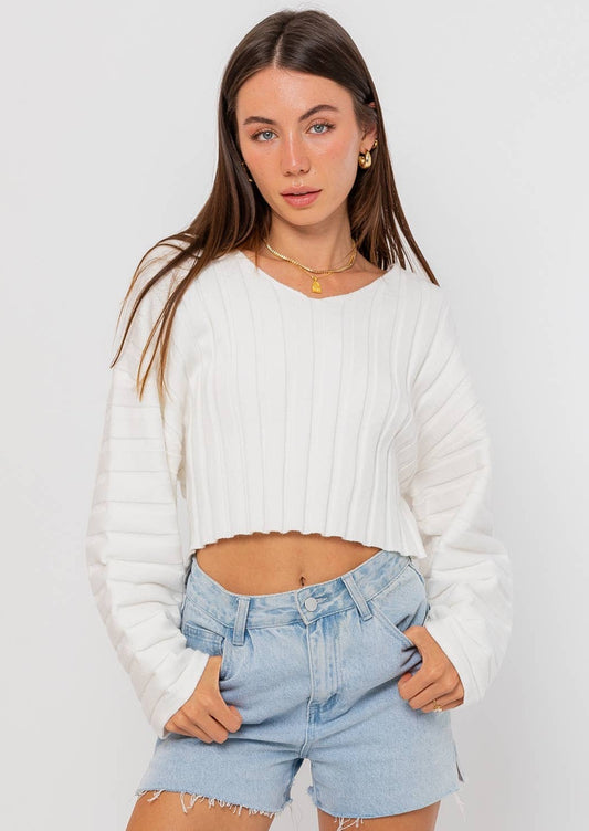 In Your Arms V-neck Sweater