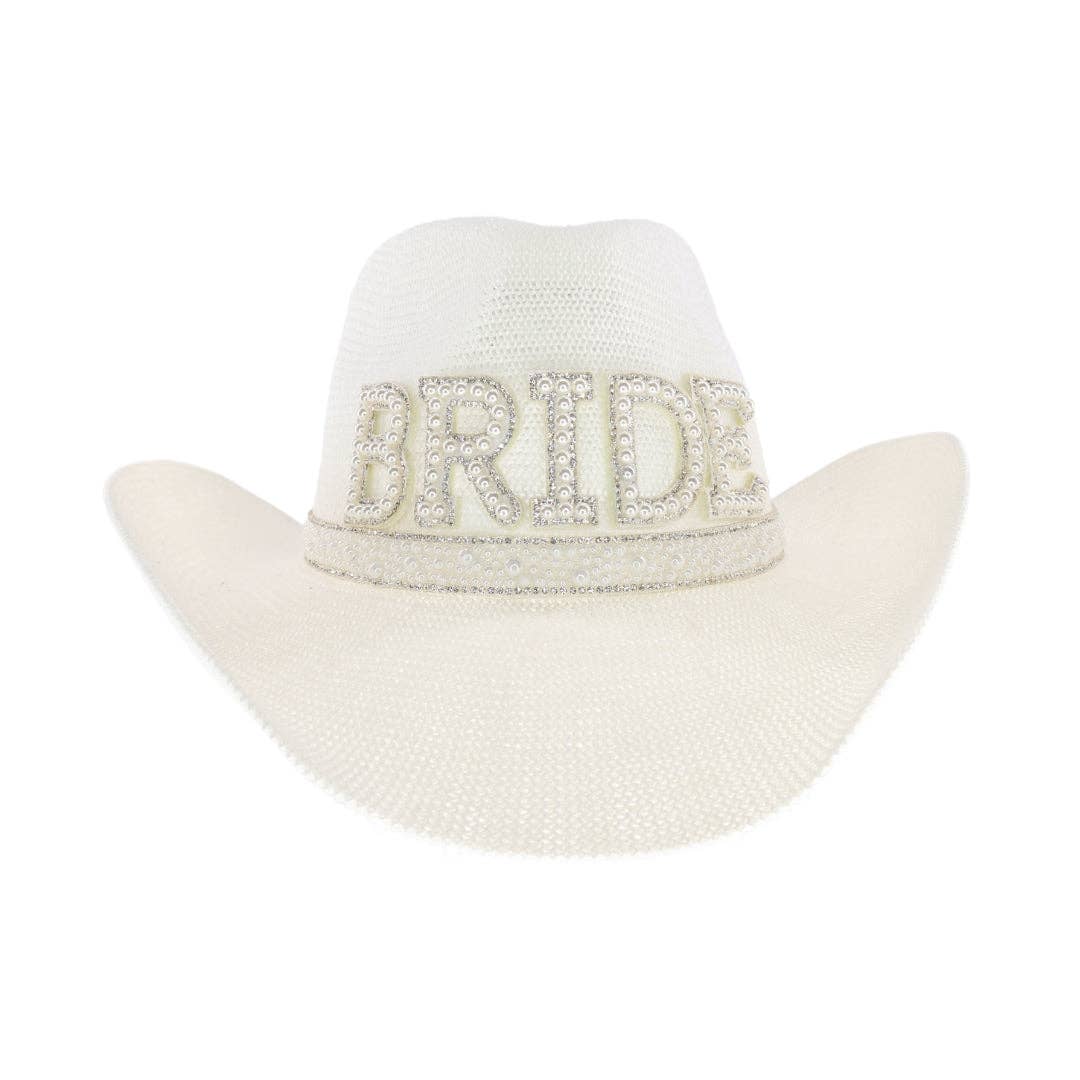 Bridal Cowboy Hat