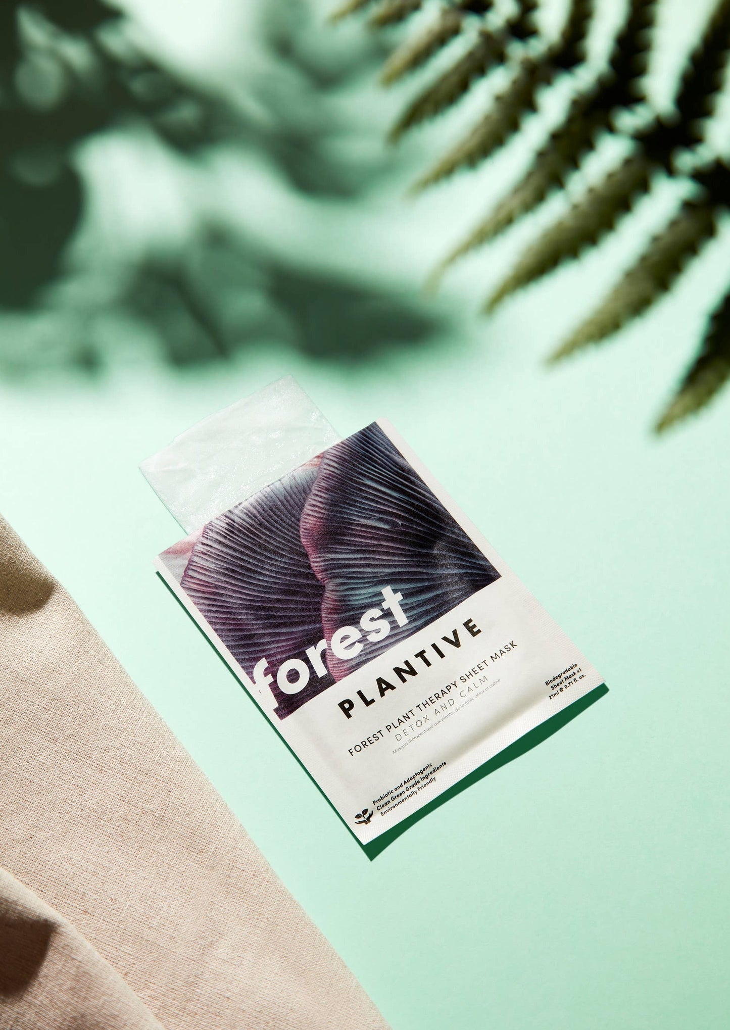 PLANTIVE Forest Plant Therapy Biodegradable Face Sheet Mask