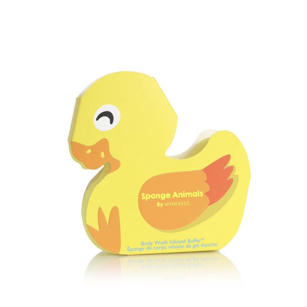 Spongellé Farm Animals Duck Body Wash Infused Buffer