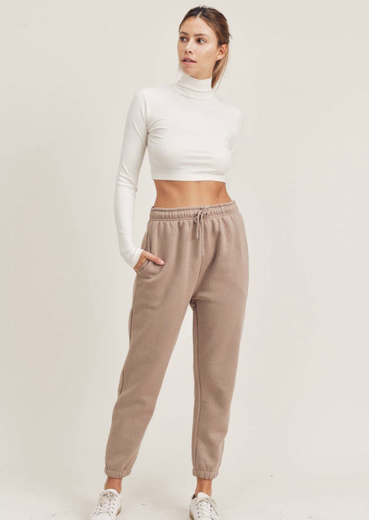 Hourglass Fleece Billow Pants